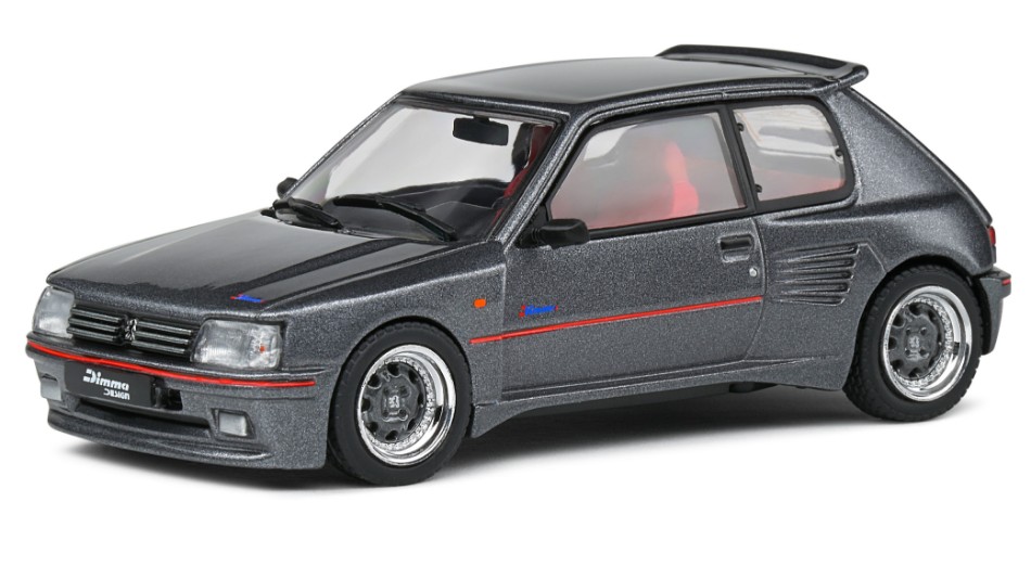 BALOCCO Fabricación de modelos al por mayor en línea. PEUGEOT GTI DIMMA GRIS 205 dimma BALOCCO Fabricación de modelos al por mayor en línea. PEUGEOT GTI DIMMA GRIS