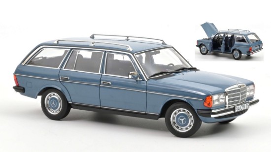 Picture of MERCEDES 200 T 1980 BLUE 1:18