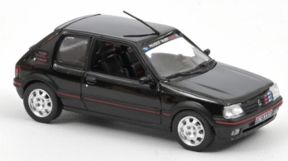 Immagine di PEUGEOT 205 GTI 1.9 1992 BLACK WITH PTS DECO 1:43