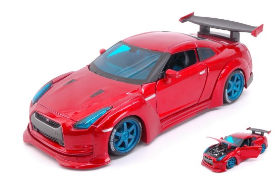 Immagine di NISSAN GT-R 2009 METALLIC RED 1:24