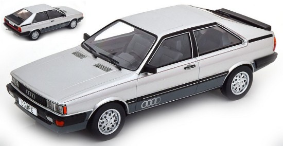 Immagine di AUDI COUPE GT 1980 SILVER 1:18