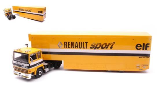 Immagine di BERLIET TR350 RENAULT SPORT 1960 YELLOW 1:43