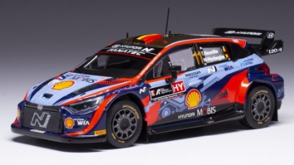 Immagine di HYUNDAI i20 N WRC N.11 ACROPOLIS RALLY 2022 NEUVILLE/WYDAEGHE 1:43