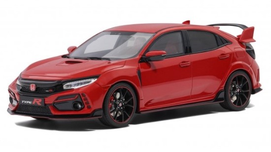 Immagine di HONDA CIVIC TYPE R GT FK8 EURO SPEC 2020 RED 1:18
