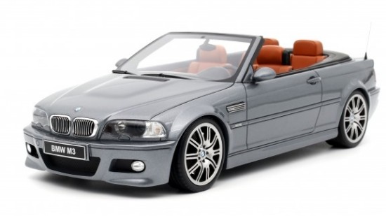 Immagine di BMW E46 M3 CONVERTIBLE 2004 GREY 1:18