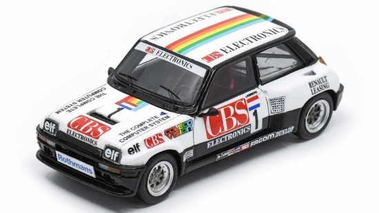 Picture of RENAULT 5 TURBO N.1 EUROPA CUP CHAMPION 1994 JAN LAMMERS 1:43