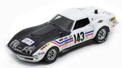 Immagine di CHEVROLET CORVETTE C3 N.143 2nd TDF AUTOM.1969 GREDER-VIGNERON 1:43