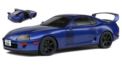 Immagine di TOYOTA SUPRA MK4 (A80) STREETFIGHTER 1993 BLUE 1:18