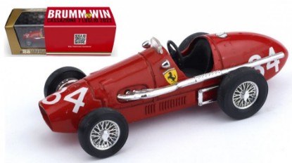 Immagine di FERRARI 500 F2 N.34 WORLD CHAMP.1952 ASCARI "BRUMM WIN.CASSAZIONE" 1:43