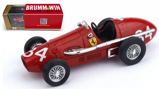 Immagine di FERRARI 500 F2 N.34 WORLD CHAMP.1952 ASCARI "BRUMM WIN.CASSAZIONE" 1:43