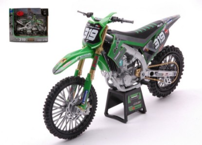 Immagine di KAWASAKI KX450 N.319 MQ.M.PRUGNIERES W/STICKER FOR N.720/274 1:12