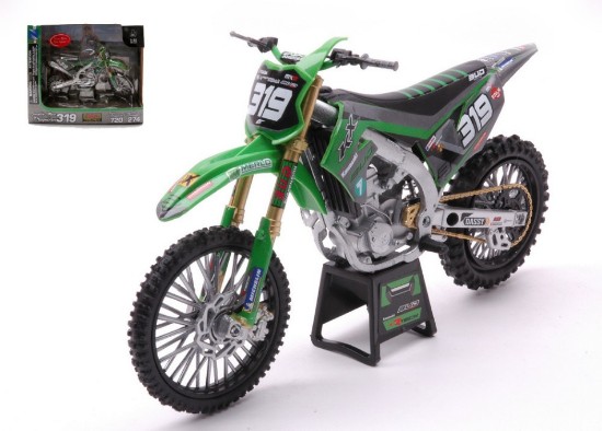 Immagine di KAWASAKI KX450 N.319 MQ.M.PRUGNIERES W/STICKER FOR N.720/274 1:12