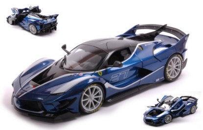 Immagine di FERRARI FXX-K EVO N.27 BLUE 1:18