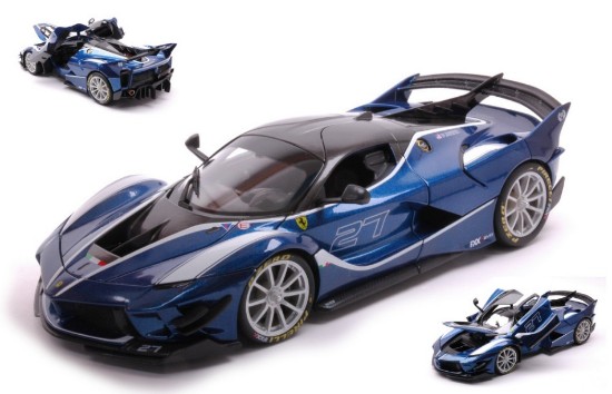 Immagine di FERRARI FXX-K EVO N.27 BLUE 1:18
