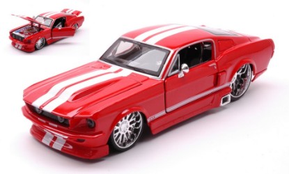Immagine di FORD MUSTANG GT 1967 RED 1:24