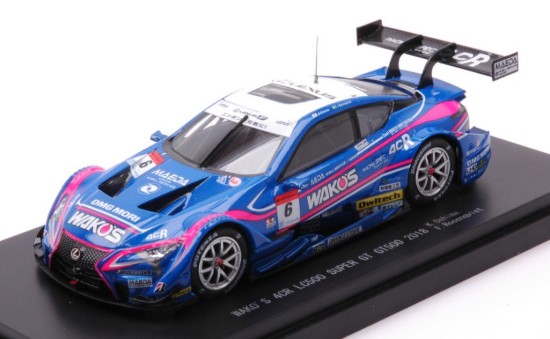 Immagine di WAKO'S 4CR LC500 N.6 SUPER GT500 2018 K.OSHIMA-F.ROSENQVIST 1:43