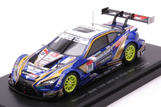 Immagine di WedsSport ADVAN LC500 N.19 SUPER GT500 2018 Y.KUNIMOTO-K.YAMASHITA 1:43