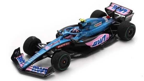 Immagine di BWT ALPINE ESTEBAN OCON 2022 N. 31 4th JAPANESE GP 1:43