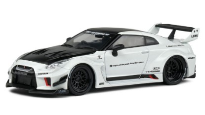 Immagine di NISSAN GT-RR (R35) LB WORKS SILHOUETTE COUPE 2016 WHITE/BLACK 1:43