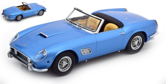 Immagine di FERRARI 250 GT CALIFORNIA SPYDER 1960 LIGHTBLUE METALLIC 1:18