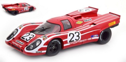 Immagine di PORSCHE 917K N.23 WINNER 24 H LE MANS 1970 HERMANN-ATTWOOD 1:18