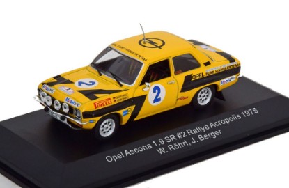 Immagine di OPEL ASCONA 1.9 SR N.2 RALLY ACROPOLIS 1975 ROHRL-BERGER 1:43