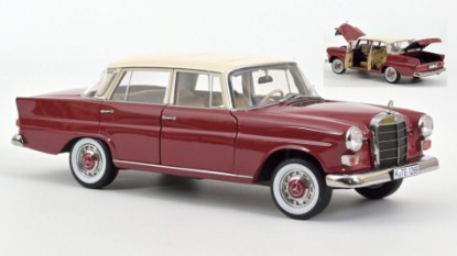 Immagine di MERCEDES 200 1966 RED 1:18