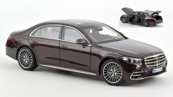 Immagine di MERCEDES S-CLASS AMG-LINE 2021 RED METALLIC 1:18