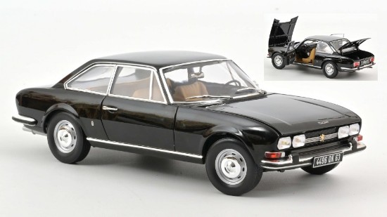 Picture of PEUGEOT 504 COUPE' 1969 BLACK 1:18