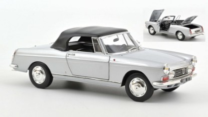 Immagine di PEUGEOT 404 CABRIOLET 1967 SILVER 1:18