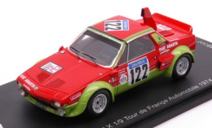 Immagine di FIAT X 1/9 ABARTH N.122 TOR D.FRANCE AUT.1974 BACCHELLI-SODANO 1:43
