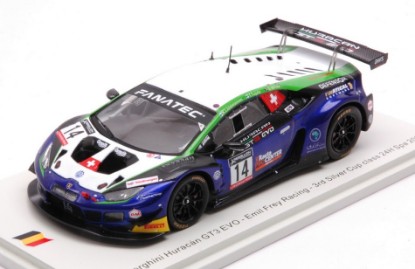 Immagine di LAMBORGHINI HURACAN GT3 N.14 3rd CLASS 24 H SPA 2022 TUJULA-WHITE-LAPPAL