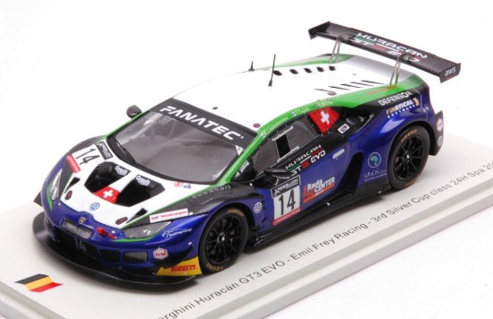 Immagine di LAMBORGHINI HURACAN GT3 N.14 3rd CLASS 24 H SPA 2022 TUJULA-WHITE-LAPPAL