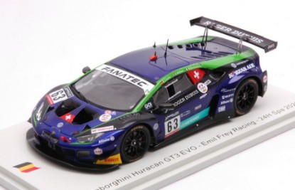 Immagine di LAMBORGHINI HURACAN GT3 N.63 24 H SPA 2022 COSTA-BORTOLOTTI-AITKEN 1:43