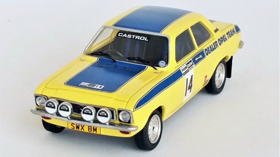 Immagine di OPEL ASCONA WELSH RALLY 1974 BROOKES/HUDSON-EVANS 1:43