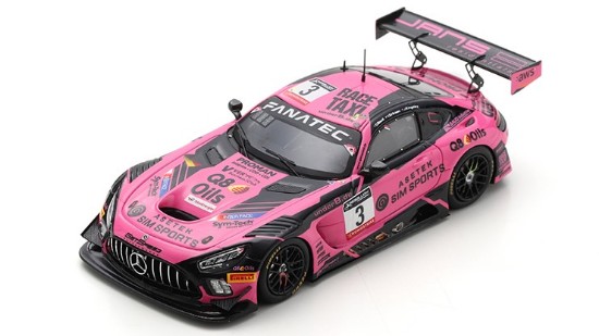 Immagine di MERCEDES GT3 N.3 24 H SPA 2022 KINGLEY-ERIKSEN-BAUD 1:43