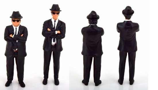 Immagine di FIGURINE SET WITH 2 FIGURINES JAKE AND ELWOOD 1:18