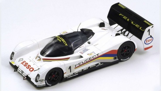Immagine di PEUGEOT 905 N.1 WINNER LE MANS 1992 WARWICK-DALMAS-BLUNDELL 1:18