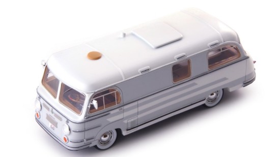 Immagine di PORSCHE TEMPO MIKAFA SPORT CAMPER 1955 GREY/WHITE 1:43