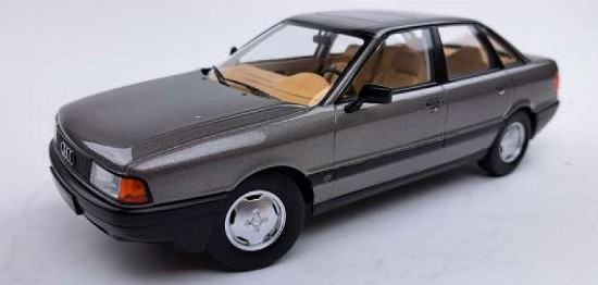 Immagine di AUDI 80 B3 1989 STONE DARK GREY 1:18