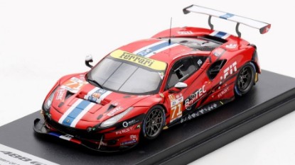 Immagine di FERRARI 488 GTE EVO SPIRIT N.71 LM 2022 V.D.DEZOTEUX/RAGUES/AUBRY 1:43