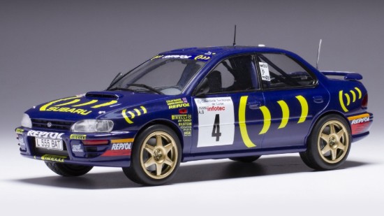 Immagine di SUBARU IMPREZA 555 WRC N.4 RALLY TOUR DE CORSE 1995 MCRAE/RINGER 1:24
