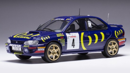 Immagine di SUBARU IMPREZA 555 WRC N.4 RALLY TOUR DE CORSE 1995 MCRAE/RINGER 1:24
