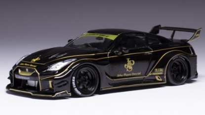 Immagine di NISSAN 35GT-RR LB SILHOUETTE WORKS GT 2019 JPS BLACK 1:43