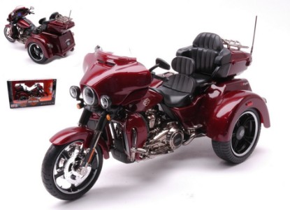 Immagine di HARLEY DAVIDSON CVO TRI-GLIDE ULTRA AMARANT RED 1:12