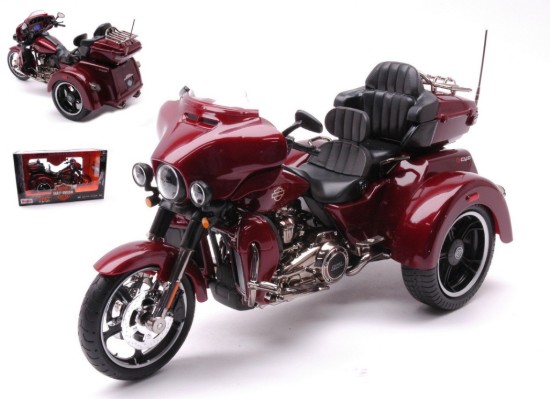 Immagine di HARLEY DAVIDSON CVO TRI-GLIDE ULTRA AMARANT RED 1:12