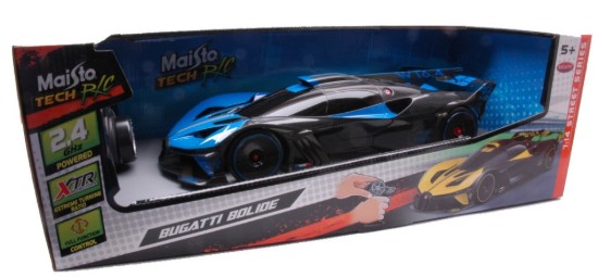 Immagine di BUGATTI BOLIDE RADIOCOMANDO BLUE 1:14