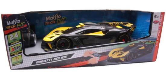 Immagine di BUGATTI BOLIDE RADIOCOMANDO YELLOW 1:14