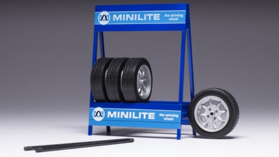 Immagine di SET 4 WHEELS MINI LITE SILVER 1:18
