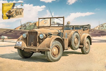 Immagine di KFZ. 12 HORCH 901 TYP 40 FRUHEN AUSF. KIT 1:35